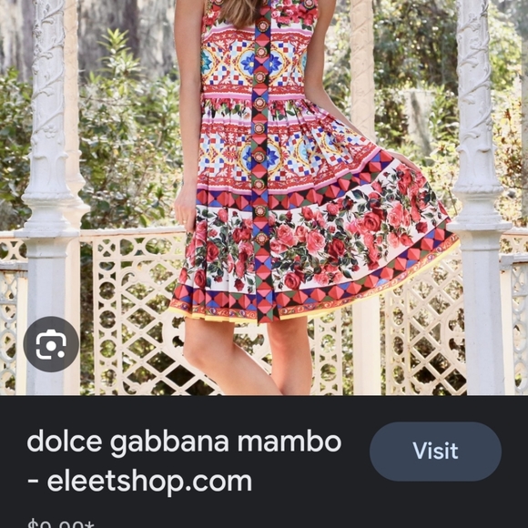 Dolce & Gabbana Mambo Dress - Picture 7 of 9
